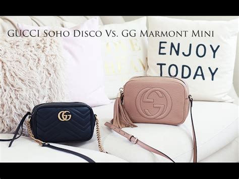 gucci soho disco vs marmont mini|Gucci Soho Disco vs. Gucci Marmont .